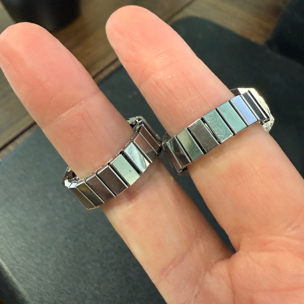Silver Watch Rings - Picture 2 of 4